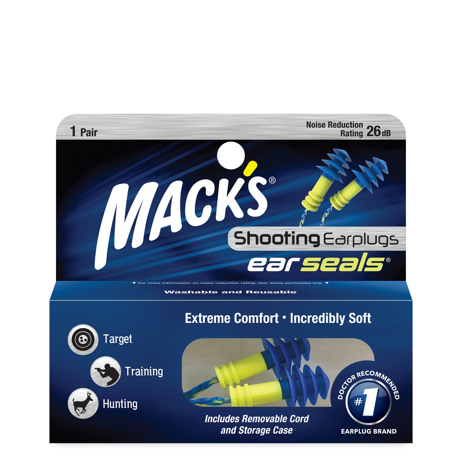 Ear Seals Earplugs Earplugs Mack's