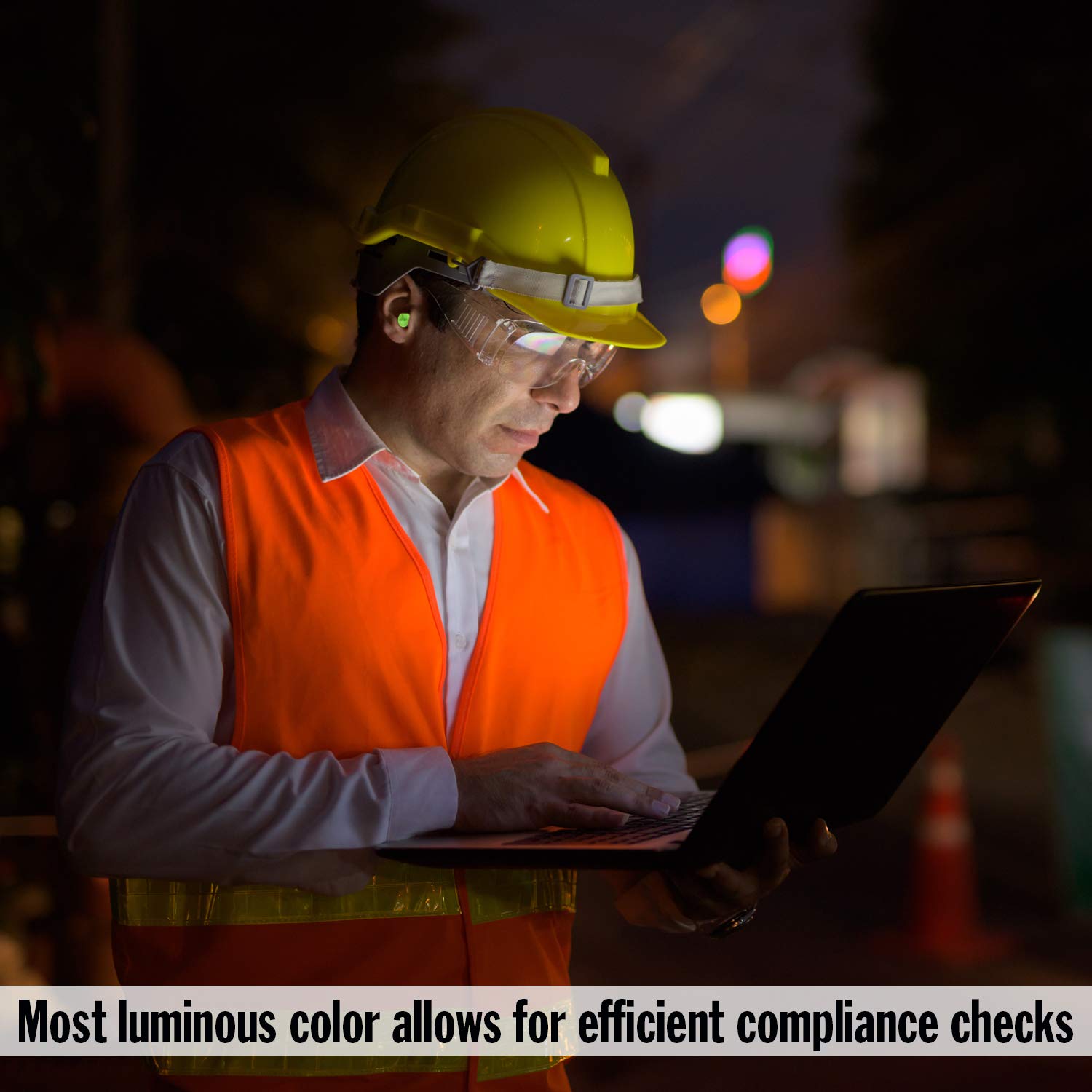 Hi Viz Soft Foam Ear Plugs Earplugs Mack's