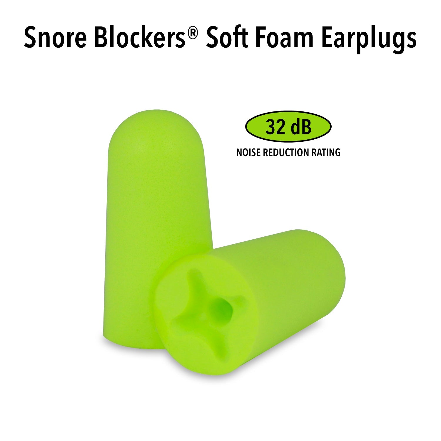 Snore Blockers Soft Foam Earplugs Earplugs Mack's