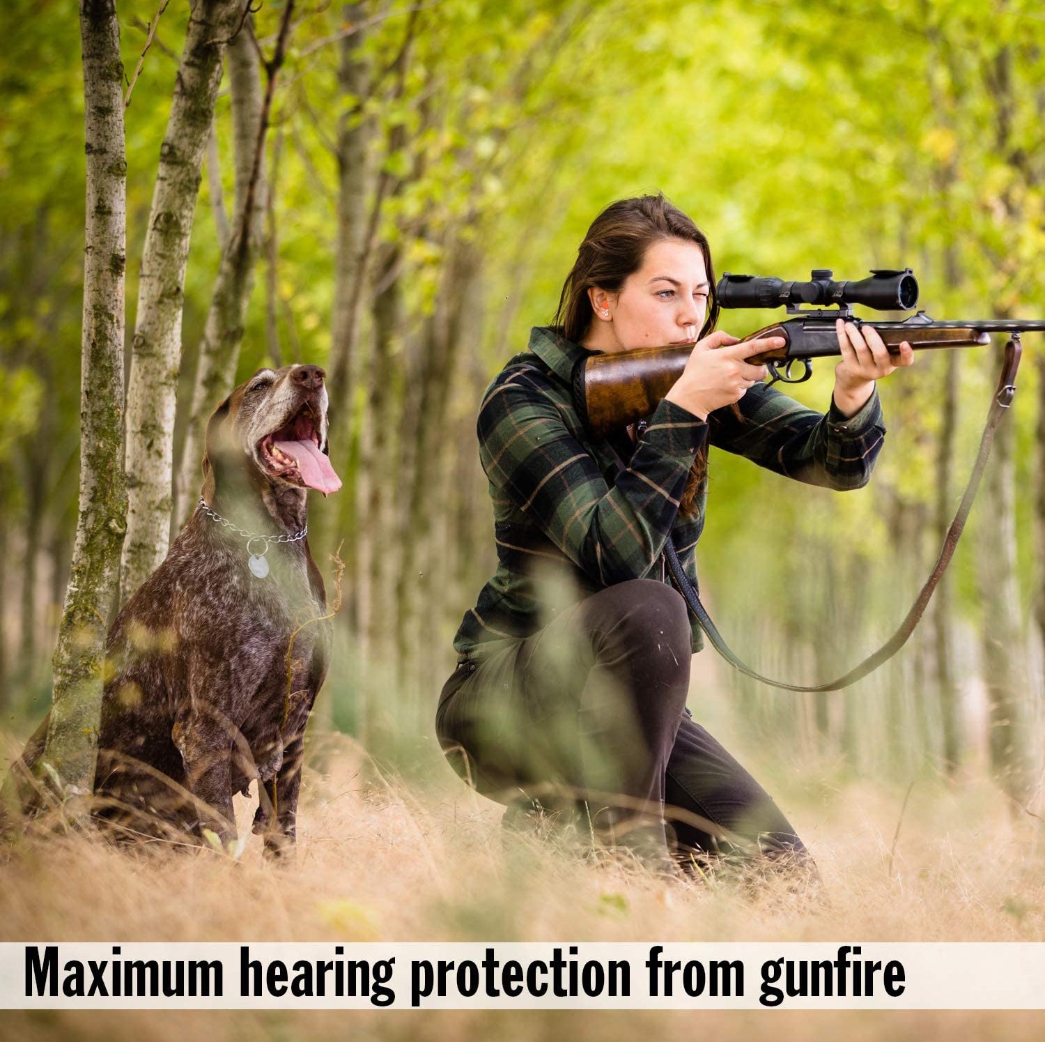 Maximum Protection Soft Foam Shooting Earplugs, 7 Pair with Travel Case Earplugs Mack's