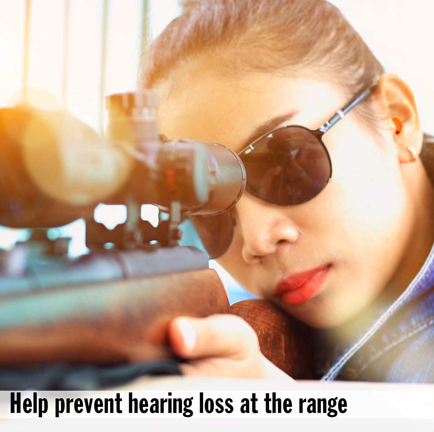 Maximum Protection Soft Foam Shooting Earplugs, 7 Pair with Travel Case Earplugs Mack's