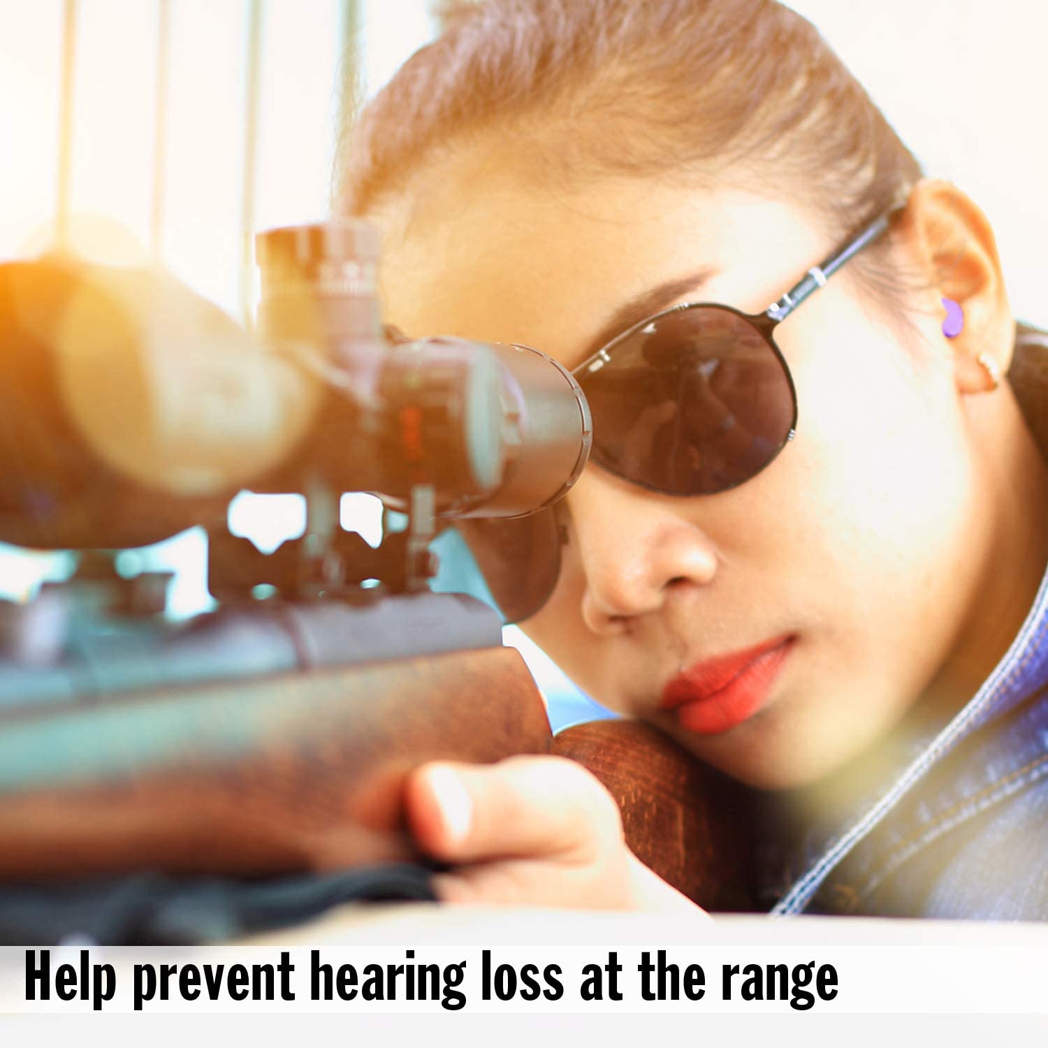 Slim Fit Soft Foam Shooting Earplugs, 7 Pair with Travel Case – Small Ear Plugs for Hunting, Tactical, Target, Skeet and Trap Shooting Earplugs Mack's