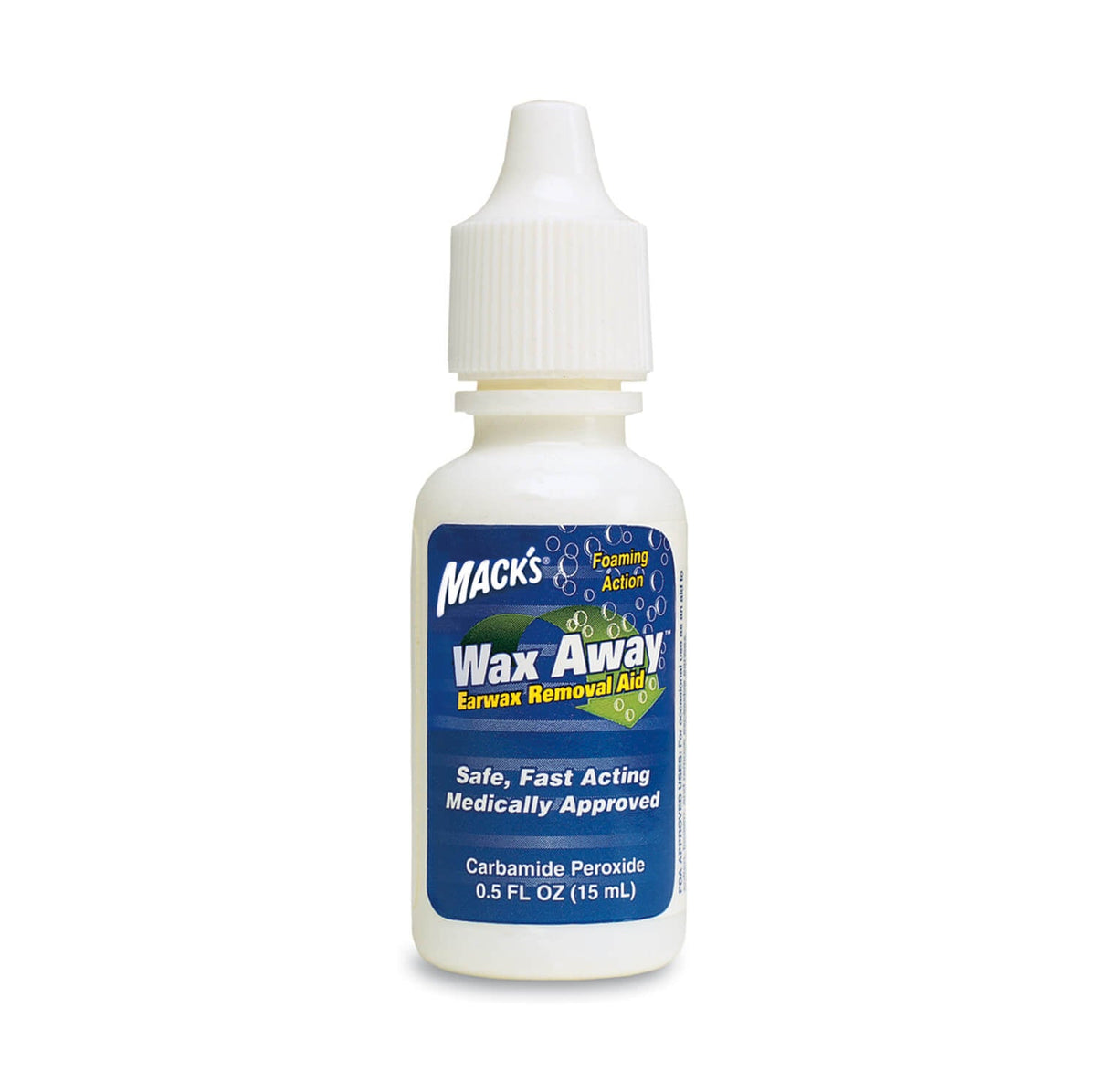 Wax Away Earwax Removal System Earplugs Mack's