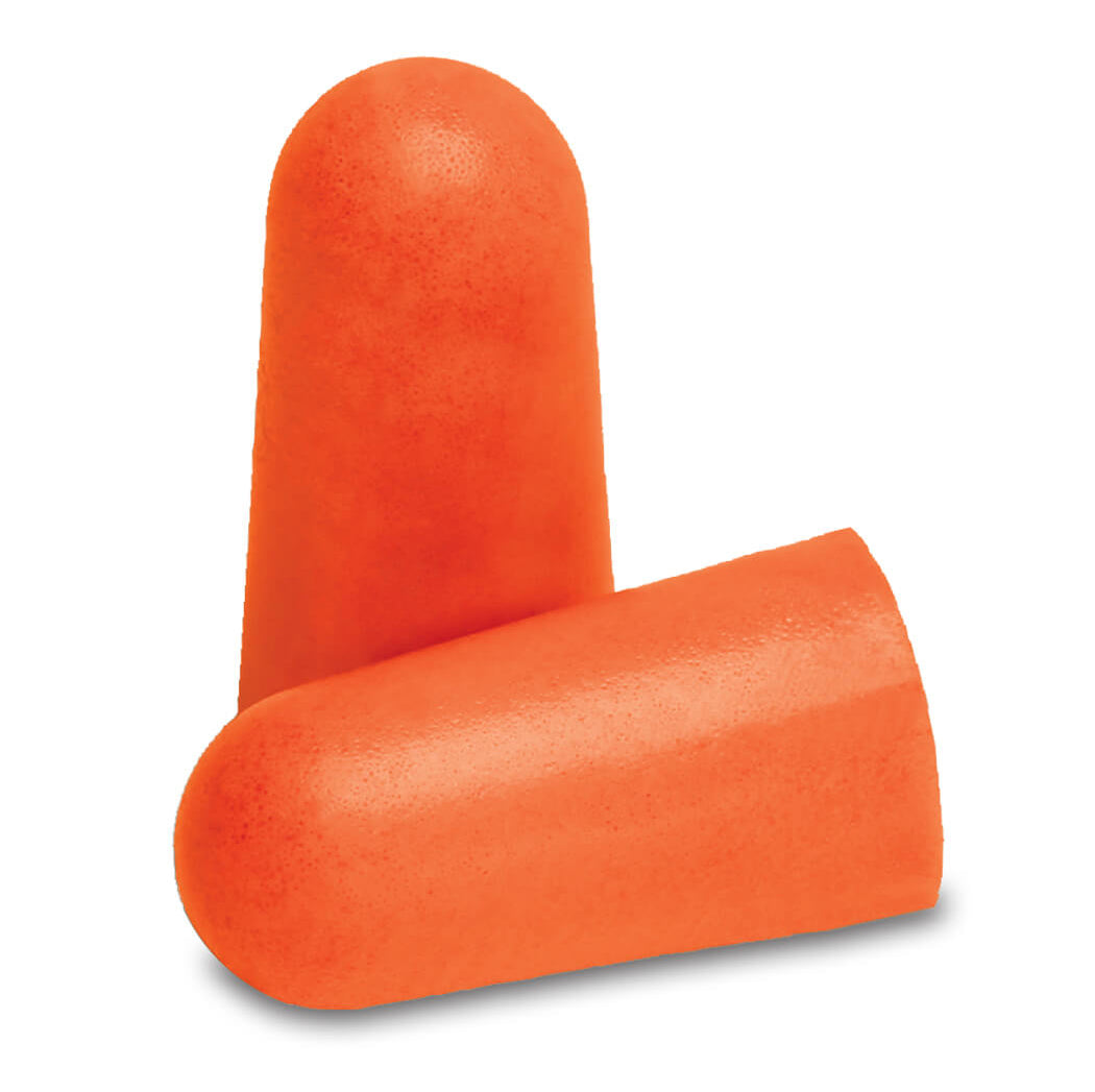 Maximum Protection Soft Foam Shooting Earplugs, 7 Pair with Travel Case Earplugs Mack's