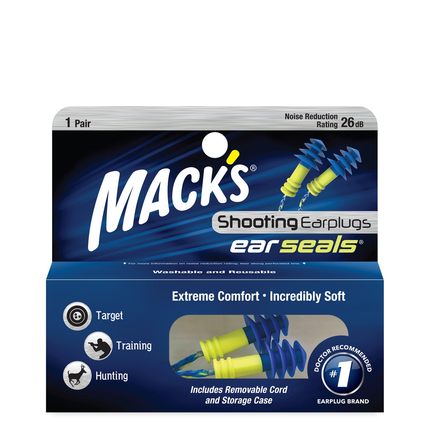 Ear Seals Earplugs Earplugs Mack's   