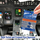 Flightguard Airplane Pressure Relief Ear Plugs Earplugs Mack's   