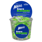 Snore Blockers Soft Foam Earplugs Earplugs Mack's 100 Pairs Individually Wrapped  