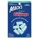 Original Soft Foam Earplugs Earplugs Mack's 3 Pairs  